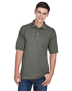 Harriton M265 Men 5.6 Oz. Easy Blend Polo at GotApparel