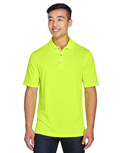 Harriton M345 Men Advantage IL Snap Placket Performance Polo at GotApparel