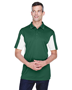 Harriton M355 Men Side Blocked Micro Pique Polo at GotApparel