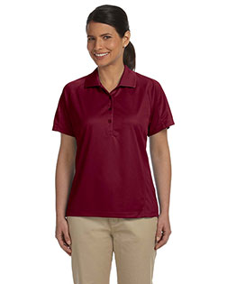 Harriton M374W Women 3.8 Oz. Polytech Mesh Insert Polo at GotApparel