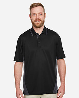 Harriton M386 Men Flash Snag Protection Plus Il Colorblock Polo at GotApparel