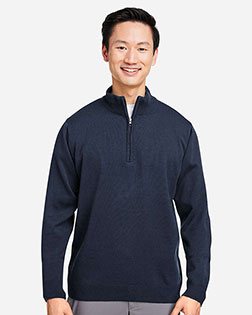 Harriton M421 Unisex Pilbloc™ Quarter-Zip Sweater at GotApparel