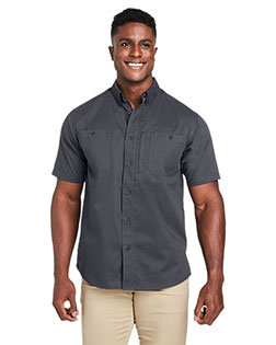 Harriton M585 Men's Advantage IL Short-Sleeve Work Shirt at GotApparel