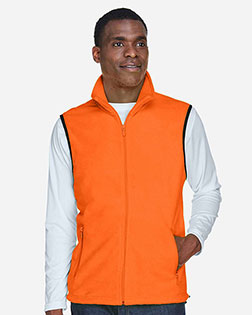 Harriton M985 Men 8 Oz. Fleece Vest at GotApparel