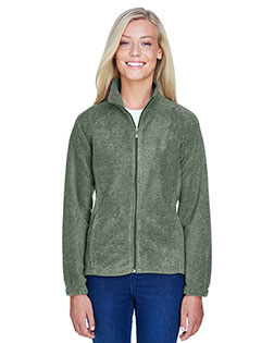 Harriton M990W Women 8 Oz. Full-Zip Fleece at GotApparel