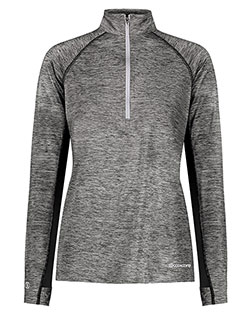 Holloway 222774  Ladies Electrify CoolcoreÂ® 1/2 Zip Pullover at GotApparel