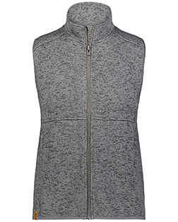 Holloway 223742 Ladies Alpine Sweater Fleece Vest at GotApparel