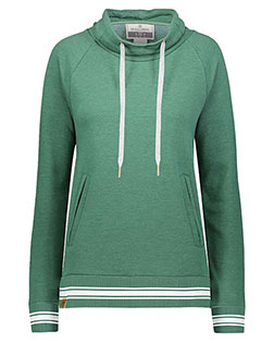 Dark Green Heather/ White product color