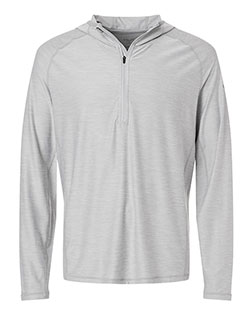 HUK H1200668 Men's Atoll Half-Zip Hooded Pullover at GotApparel