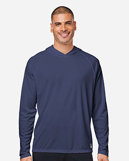 HUK H12L010 Men's LoPro Pursuit Long Sleeve Hooded T-Shirt at GotApparel