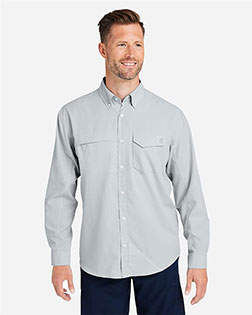 HUK H150172 Men's Tide Point Pocket Fishing Shirt at GotApparel