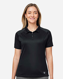 HUK H612L03 Women’s LoPro Solid Performance Polo at GotApparel