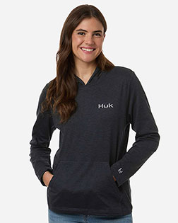 HUK H6130023 Women's Coldfront+ Hooded Sweatshirt at GotApparel