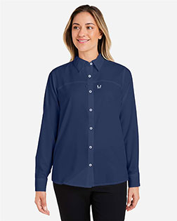 HUK H615006 Women's Tide Point Long Sleeve Shirt at GotApparel