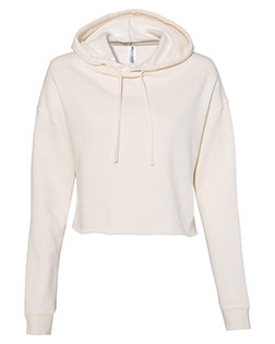 Independent Trading Co. AFX64CRP Women ’s Lightweight Crop Hooded Sweatshirt at GotApparel