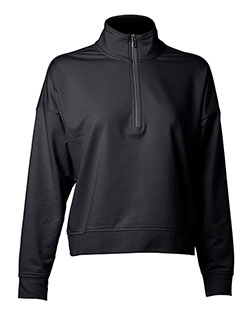 Independent Trading Co. EXP15WPQ Women's Perform Quarter-Zip Pullover at GotApparel