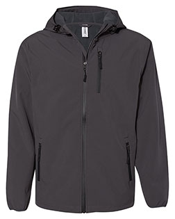 Independent Trading Co. EXP35SSZ Men Poly-Tech Soft Shell Jacket at GotApparel