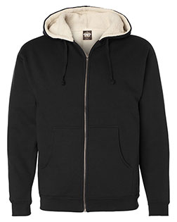 Independent Trading Co. EXP40SHZ Men Sherpa-Lined Full-Zip Hooded Sweatshirt at GotApparel
