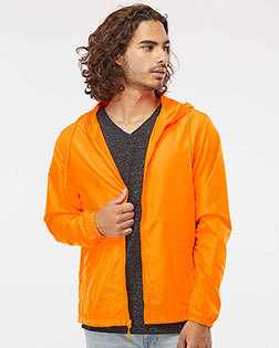 Independent Trading Co. EXP54LWZ Men Lightweight Windbreaker Full-Zip Jacket at GotApparel