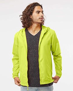 Independent Trading Co. EXP54LWZ Men Lightweight Windbreaker Full-Zip Jacket at GotApparel