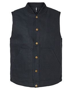 Independent Trading Co. EXP560V Men Insulated Canvas Workwear Vest at GotApparel