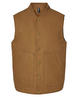 Independent Trading Co. EXP560V Men Insulated Canvas Workwear Vest at GotApparel