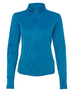 Independent Trading Co. EXP60PAZ Women 's Poly-Tech Full-Zip Track Jacket at GotApparel