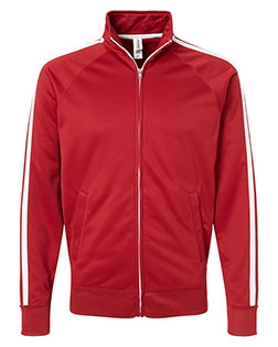 Independent Trading Co. EXP70PTZ Men Lightweight Poly-Tech Full-Zip Track Jacket at GotApparel