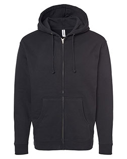 Independent Trading Co. IND4000Z Men Heavyweight Full-Zip Hooded Sweatshirt at GotApparel