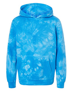 Independent Trading Co. PRM1500TD Boys Youth Midweight Tie-Dye Hooded Pullover at GotApparel