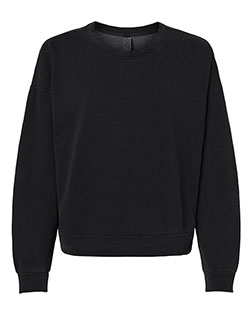 Independent Trading Co. PRM2700 Women's California Wave Wash Sunday Crewneck Sweatshirt at GotApparel