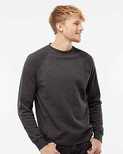 Independent Trading Co. PRM30SBC Men Special Blend Raglan Sweatshirt at GotApparel