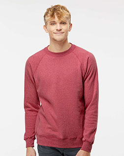 Independent Trading Co. PRM30SBC Men Special Blend Raglan Sweatshirt at GotApparel