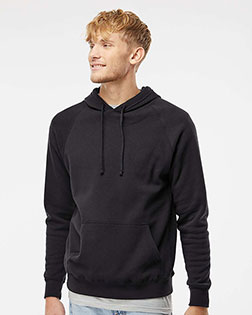 Independent Trading Co. PRM33SBP Men Special Blend Raglan Hooded Sweatshirt at GotApparel