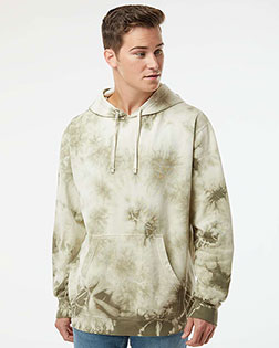 Independent Trading Co. PRM4500TD Men Midweight Tie-Dyed Hooded Sweatshirt at GotApparel
