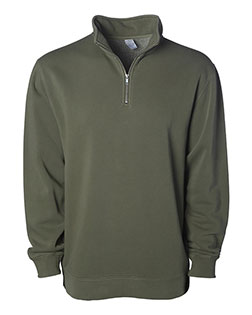 Independent Trading Co. PRM4600QZ Unisex Pigment-Dyed Quarter-Zip Pullover at GotApparel
