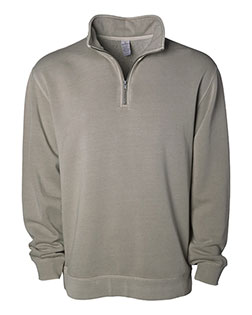 Independent Trading Co. PRM4600QZ Unisex Pigment-Dyed Quarter-Zip Pullover at GotApparel