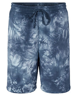 Independent Trading Co. PRM50STTD Men Tie-Dyed Fleece Shorts at GotApparel