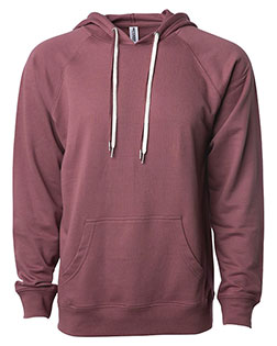 Independent Trading Co. SS1000 Men Icon Lightweight Loopback Terry Hooded Sweatshirt at GotApparel