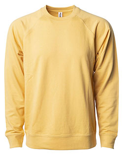 Independent Trading Co. SS1000C Men Icon Lightweight Loopback Terry Crewneck Sweatshirt at GotApparel