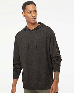 Independent Trading Co. SS150J Men Lightweight Hooded Pullover T-Shirt at GotApparel