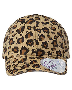 Infinity Her HATTIE Women's Garment-Washed Fashion Print Cap at GotApparel