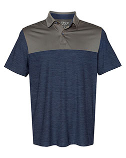 Izod 13GG004 Men Colorblocked Space-Dyed Polo at GotApparel
