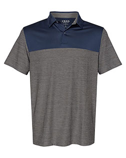 Izod 13GG004 Men Colorblocked Space-Dyed Polo at GotApparel