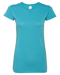 J. America 8138 Women’s Glitter T-Shirt at GotApparel