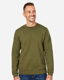 J America 8424JA Unisex Premium Fleece Sweatshirt at GotApparel