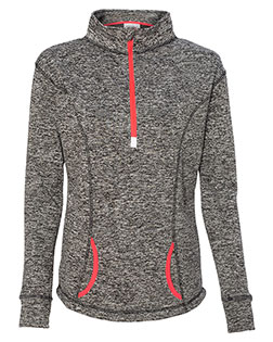 Charcoal Fleck/ Fire Coral product color