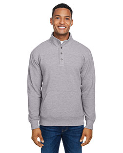 J America 8708 Men Ripple Fleece Snap Sweatshirt at GotApparel