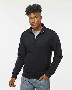 J America 8717JA Unisex Heavyweight Quarter-Zip Sweatshirt at GotApparel