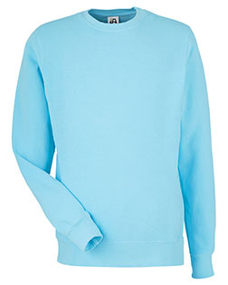 J America 8731JA Unisex Pigment Dyed Fleece Sweatshirt at GotApparel